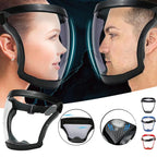 Full face mask for industrial use when spraying pesticides