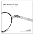 Ultralight Foldable Reading Glasses with Blue Light Protection