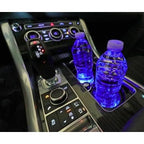 Solar Powered LED Car Cup Holder Lights (2-Pack)