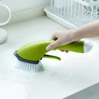 Cleaning brush with long handle