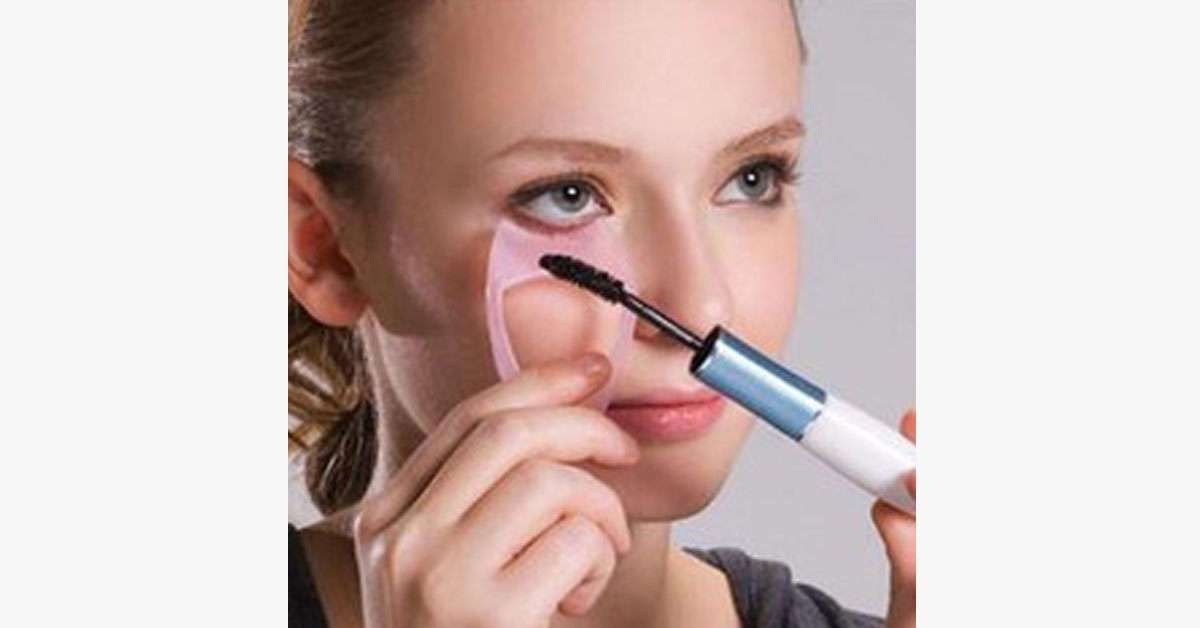 Mascara protection to prevent streaks and mascara marks - Instructions and protection for your mascara application!
