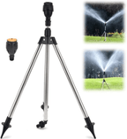 Automatic rotating garden sprinkler system