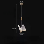 Modern Creative LED Pendant Lamp with Decorative Butterfly Design