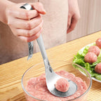 Stainless Steel Meatball Maker Spoon with Nonstick Design