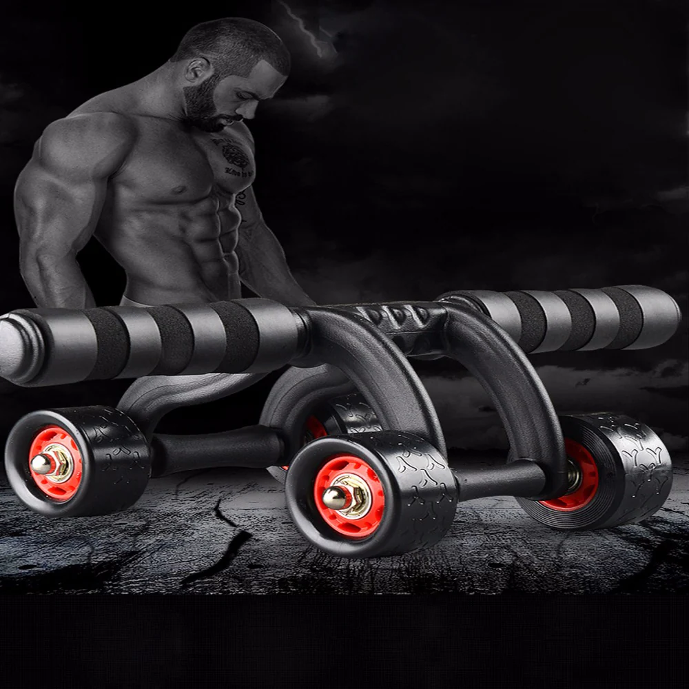 Triple Abdominal Roller Workout