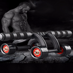 Triple Abdominal Roller Workout