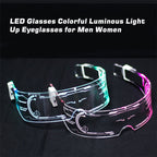 Colorful bright glasses