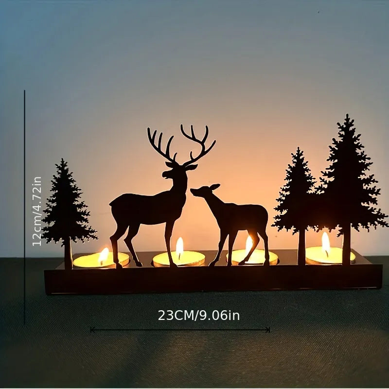 Reindeer Candle Holder