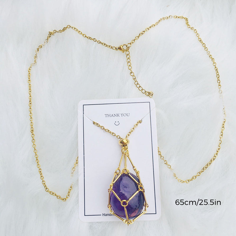 Shiny Crystal Stone Necklace