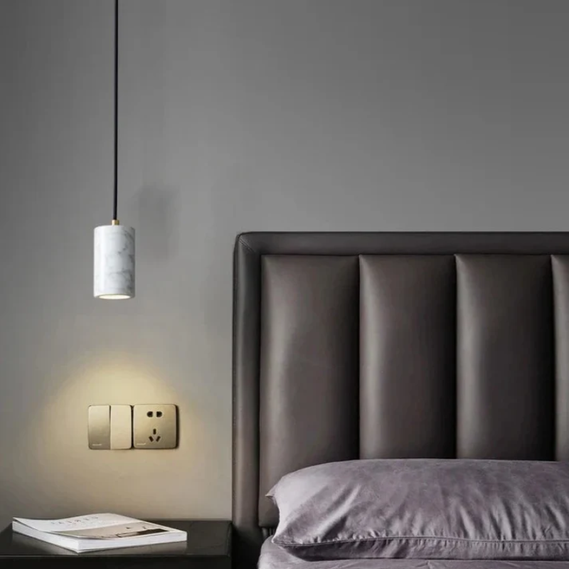 Minimalistic Marble LED Pendant Light