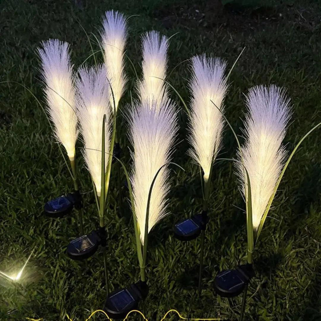 EcoGlo – Sustainable Solar Reed Lamp