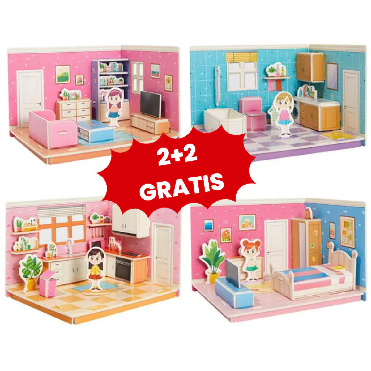 Creative 3D Puzzle – Dream House for Playing & Designing