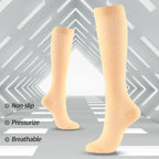 Elastic Compression Socks with Zipper