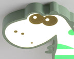 DinoBright LED Ceiling Light | Creative Dinosaur Design | Children's Room Lamp | Warm & White Light | Dimmable