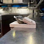 Wooden Oyster Opening Clamp, 13 × 8 × 8 cm, for Kitchen Tables