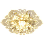 GlowPetal | LED Crystal Ceiling Light | Flower Shaped, RGB Color Changing & Energy Efficient