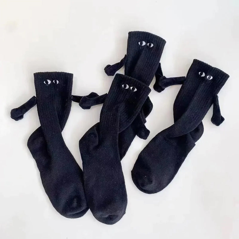 Hand In Hand Magnetic Hand-Holding Socks