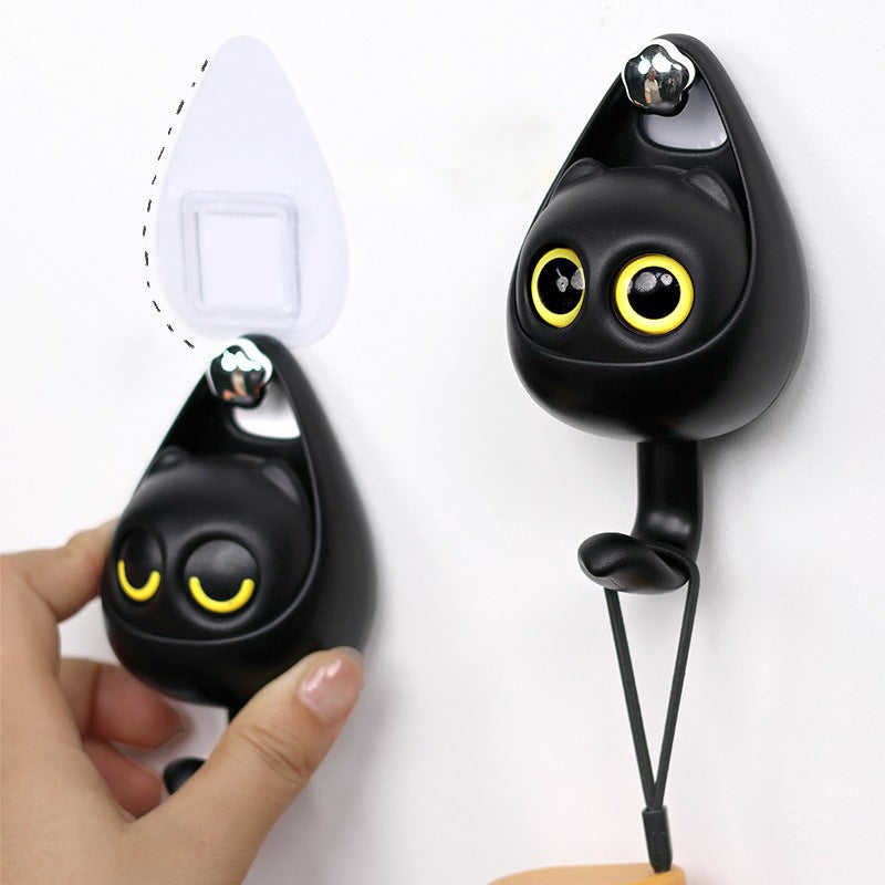 Creative cute winking cat hooks