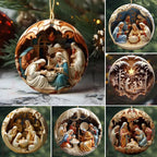 Crib Christmas Ornament