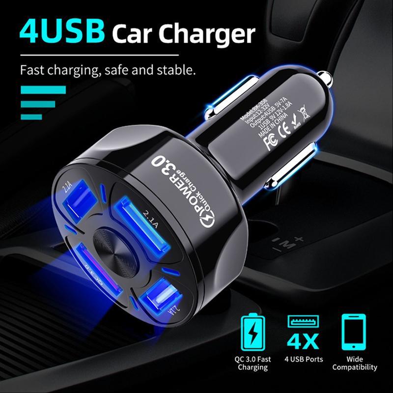 4-IN-1 Fast Charging Connector for Car
