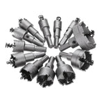 Drill Set for Hole Saws (12 Pieces)