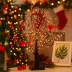 Atmospheric Light Tree with Red Birds – Flexible LED Decoration Tree