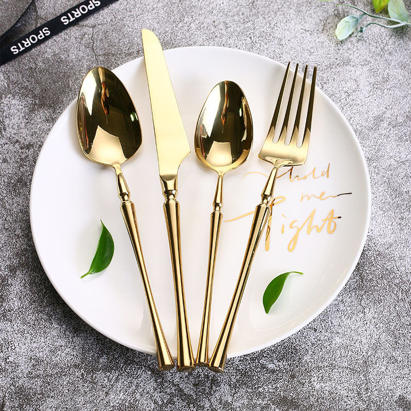 Classic Stainless Steel Set with Elegant Handles