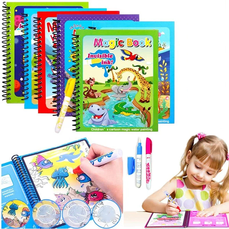 Magical Water Coloring Book