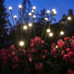 Solar Garden LED Firefly Plug Light