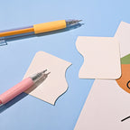 Morandi Cartoon Pattern Student Universal Knife Pen