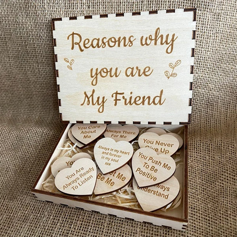 "Reasons why you are my friend" Friendship gift