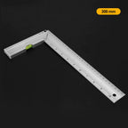 Aluminum alloy triangle and square ruler