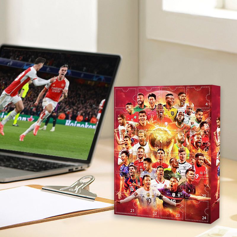 GiftGoal - Advent Calendar Football Set for Christmas Gift