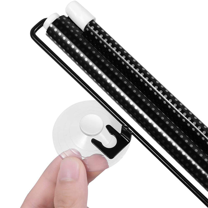 Piercing-free suction cup sunshade