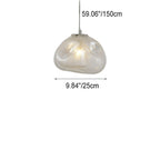 CloudNova Glass Pendant Light | Modern Design | Unique Cloud Look | Ambient Lighting