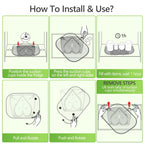 Rectangular plate for refrigerator