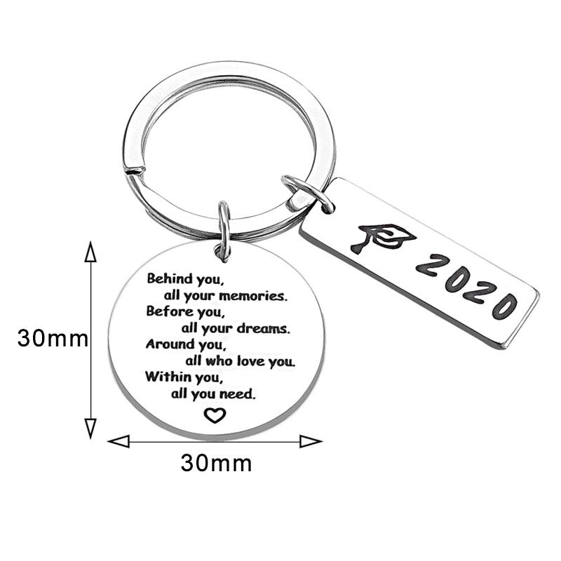 2020 Graduation Gift Keychain