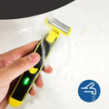 Full body washed wet and dry shaver