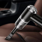Cordless handheld vacuum cleaner for the car