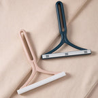 Fabric Scissors and Lint Remover for Clothing – Portable Tool with Three-Layer Brushes for Efficient Fabric Care