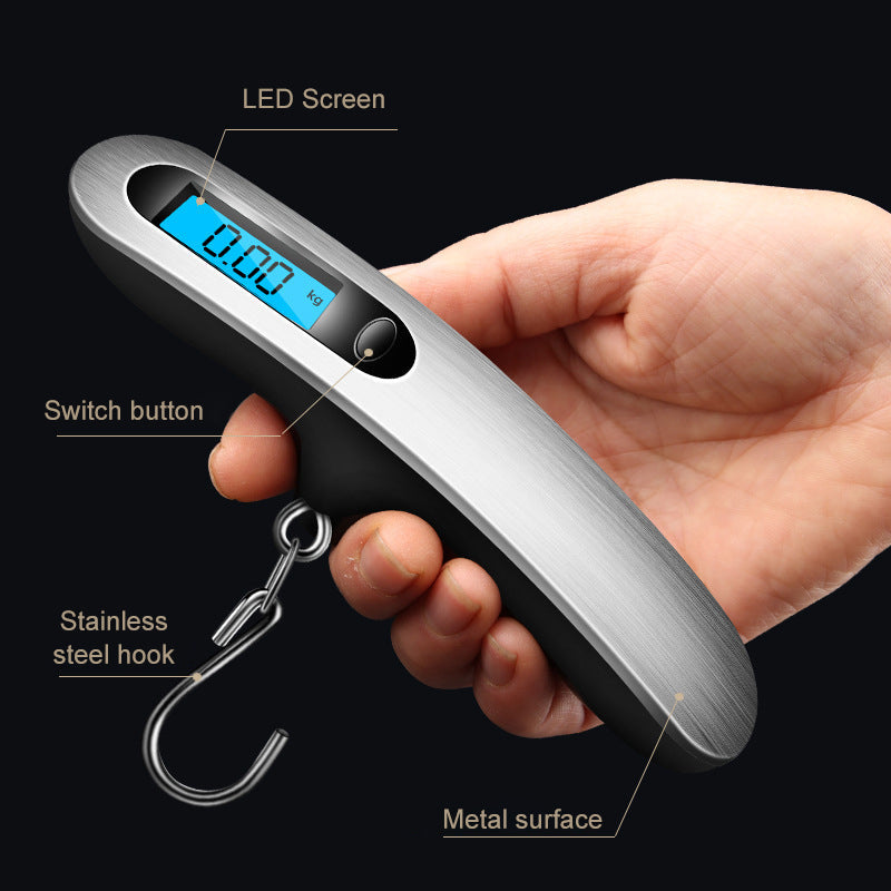 Portable electronic hook scale