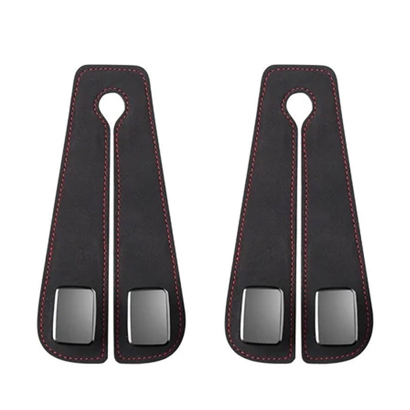 Car seat back double hook