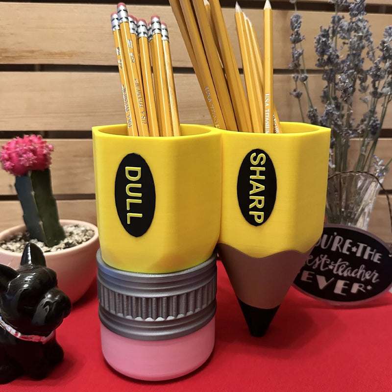 Creative Pencil-Shaped Pen Holder