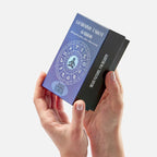 Learning cards Tarot deck with meanings on it