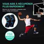 Elastic Knee Brace with Compression Effect