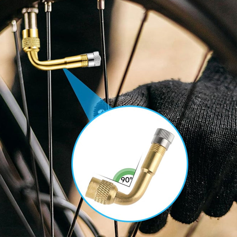 Universal tire valve extension adapter for car, bike, motorcycle, scooter