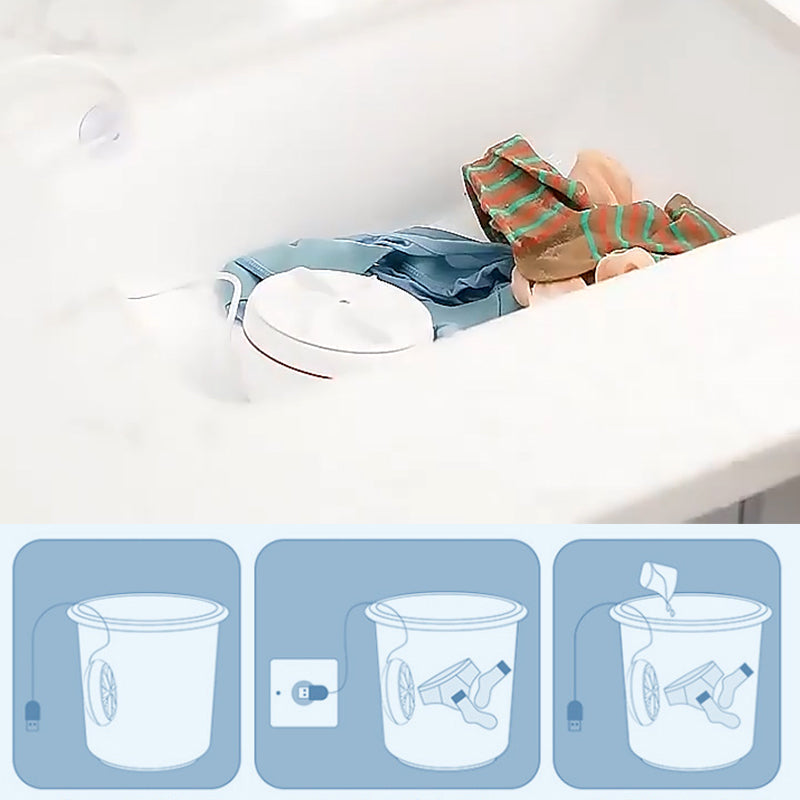 Mini portable washing machine for the sink
