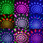 LED Disco Ball Colorful Rotating Lightbulb