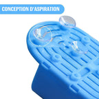 Foot cleaner for the shower
