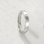 Love at first kiss couple rings
